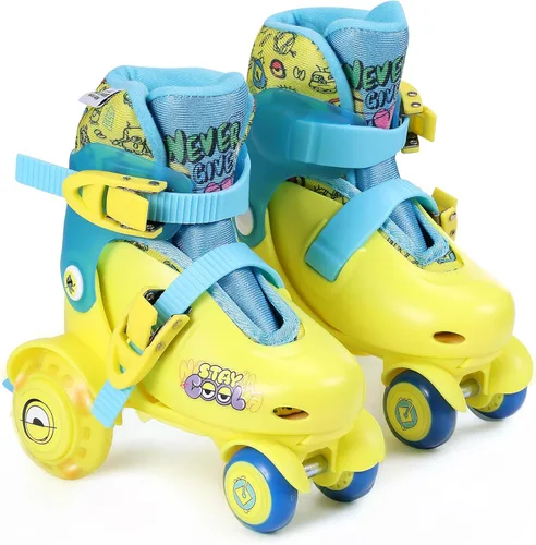 Vista 7 de Trainer Skates for Kids, Light Up LED Wheels, Adjustable