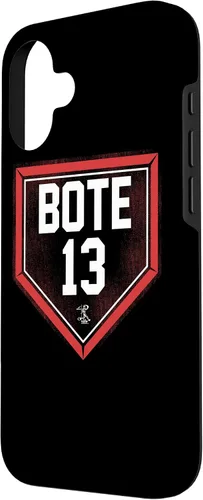 Vista 2 de iPhone 16 David Bote Home Plate Gameday Case