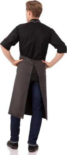 Vista 3 de Chef Works Unisex Dorset Chefs Bib Apron