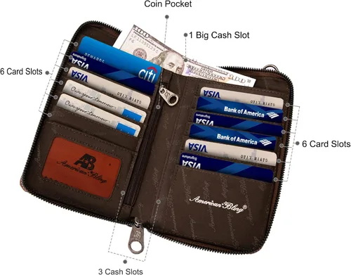 Vista 4 de Montana West Small Crossbody Cell Phone Purses for Women Western Cell Phone Wallet Bags Purses and Handbags with Coin Pocket