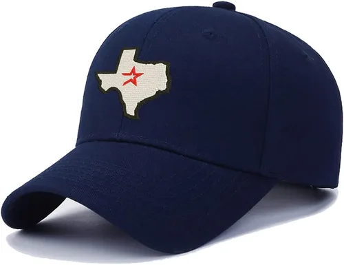 Vista 6 de Houston Texas Gorras De Béisbol Bordadas Personalizadas Sombrero Moda Deportes A Aire Libre
