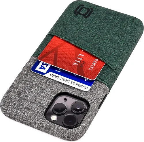 Vista 21 de Dockem Funda tipo cartera para iPhone 11 Pro: placa de metal integrada para montaje magnético y 2 ranuras para tarjetas de crédito