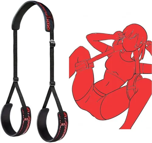 Vista 4 de Kit de sujeción para cama para parejas debajo de la cama King, amarres sexuales para adultos y parejas debajo del colchón, puños de muñeca