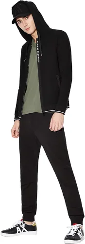 Vista 5 de AX ARMANI EXCHANGE Pantalón deportivo con cordón para hombre con bolsillos con cremallera