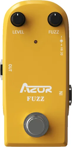 Vista 15 de AZOR - Pedal de efecto de guitarra para bajo de 5 bandas, ecualizador de pedal de efectos para bajo eléctrico, True Bypass, aleación de aluminio
