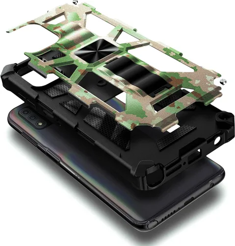 Vista 3 de NZND Funda para Wiko Ride 3 con protector de pantalla de vidrio templado (cobertura máxima), protección de cuerpo completo [grado militar], soporte