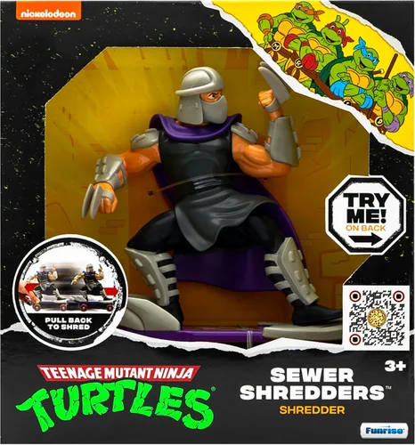 Vista 7 de Teenage Mutant Ninja Turtles - Trituradoras de alcantarillado de 5 pulgadas, edición clásica, para edades de 3 años o más, figura de acción