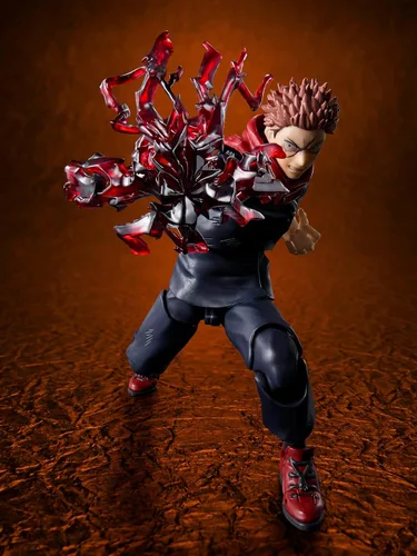 Vista 5 de TAMASHII NATIONS - Jujutsu Kaisen - Yuji Itadori - 120% del potencial -, Figura de acción S.H.Figuarts