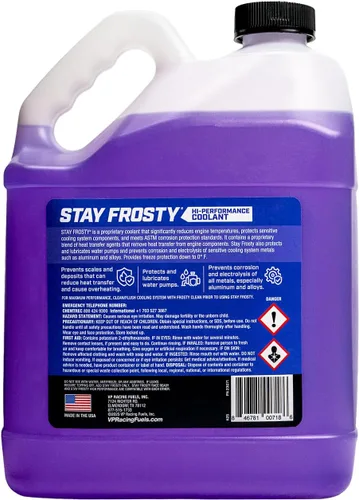 Vista 2 de VP Racing Fuels 23071 Stay Frosty - Refrigerante de alto rendimiento, 1 galón