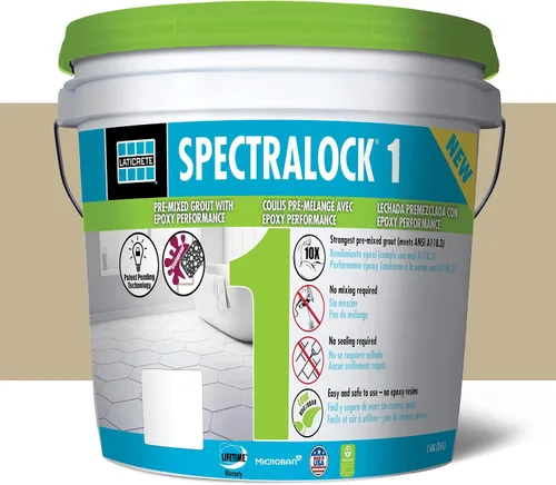 Vista 11 de LATICRETE SPECTRALOCK® 1 Lechada premezclada #17 Mármol Beige