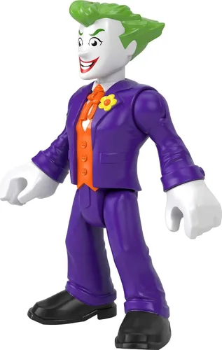 Vista 5 de Fisher-Price Imaginext DC Super Friends - Figura de juguete preescolar de The Joker XL de 10 pulgadas para juegos de simulación a partir de 3 años