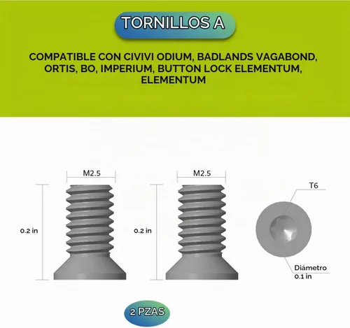 Vista 2 de CIVIVI Tornillos de bolsillo de acero inoxidable CA-12B (Negro)