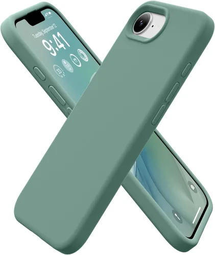 Vista 147 de GolbinBox Funda magnética para iPhone 17, compatible con MagSafe, cubierta de silicona integrada para control de cámara, funda de silicona líquida a