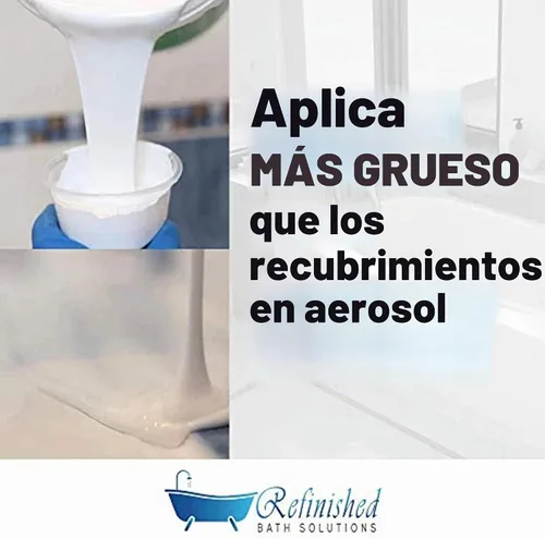 Vista 5 de Kit de renovación (kit para fregadero/ducha, color blanco)