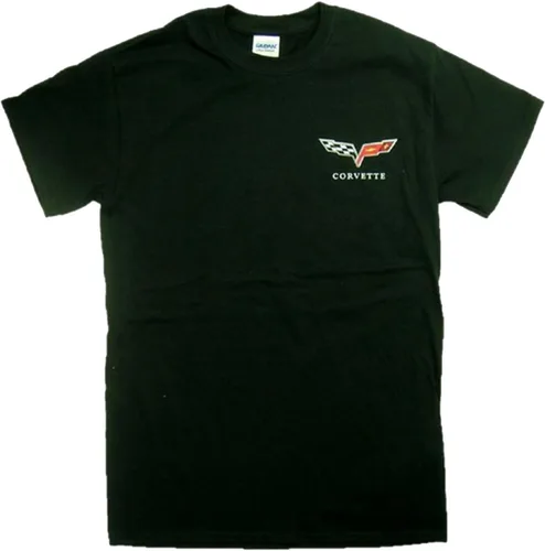 Vista 2 de Joe Blow Tee's Chevy Corvette C6 Men's T-Shirt 100% Cotton Preshrunk