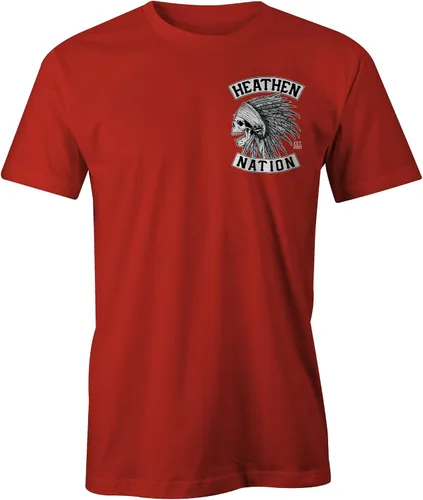 Vista 2 de Heathen Camiseta Chief Blanca