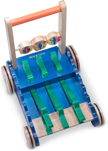 Vista 5 de Juguete para empujar de cocodrilo Melissa & Doug Deluxe Chomp and Clack, Estándar, talla única , Multicolor