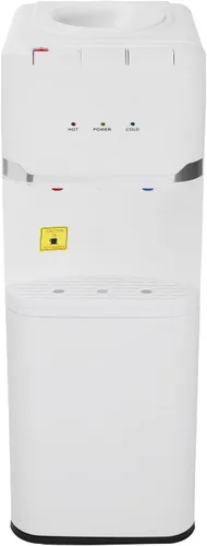 Vista 10 de Dispensador de enfriador de agua de carga superior de 5 galones, enfriador de agua fría y caliente, dispensador de bebidas, 3 ajustes de Negro