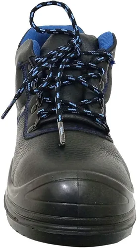 Vista 4 de Twister Botas de trabajo para hombre, de alta calidad, de cuero de vaca, con puntera de acero, placa de acero