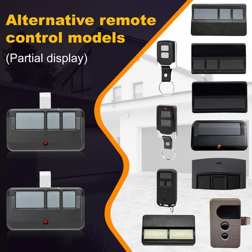 Vista 4 de 893LM 893Max 971LM para LiftMaster Chamberlain Craftsman Abridor de puerta de garaje, control remoto de reemplazo de código rodante de 3 botones