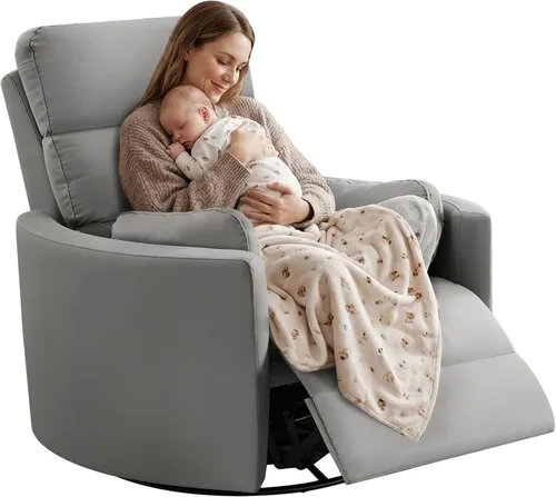 Vista 10 de SUNWAVE Silla reclinable reclinable de gran tamaño de 40 pulgadas para Negro