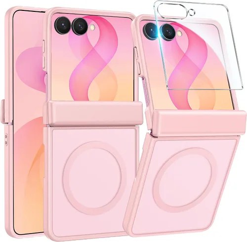 Vista 415 de FNTCASE Funda plegable para Motorola Razr con protección de bisagra A-B Transparente