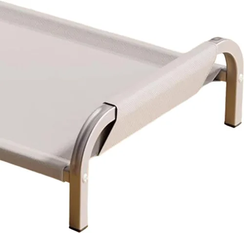 Vista 4 de Cama elevada para mascotas, cama elevada para gatos y gatos, resistente, transpirable, portátil, cómoda, hamaca para mascotas para gatos