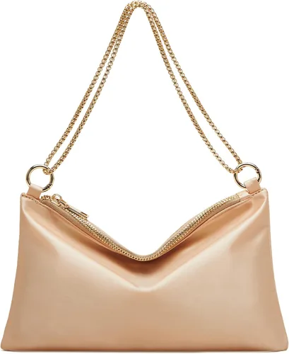Vista 14 de oscaurt Bolso de noche para mujer, cartera de hombro de satén para graduación, compromiso, cóctel, fiesta, boda