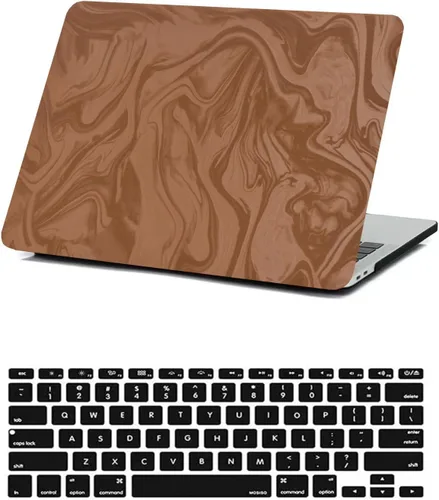 Vista 20 de Funda protectora para MacBook Air 2024 2023 de 15 pulgadas M2 M3 Retina/Touch ID A2941 A3114, carcasa rígida de plástico negro para laptop y León 801
