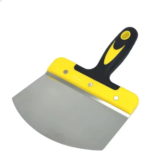 Vista 10 de DEKEones Raspadores de masilla, cuchillo de espátula de 1.5 pulgadas, herramienta raspadora de metal para acabado de paneles de yeso, raspado