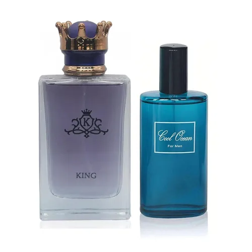 Vista 12 de King&1 Billion Lucky Men Colonia Set Eau De Parfum Spray para hombres, notas afrutadas enriquecidas por una fuerte fragancia a base de madera, ideal