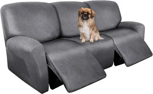 Vista 47 de ANARACHON Fundas para Sillas Reclinables Tipo Cuero, 4 Piezas Funda para Sillón Reclinable Lazy Boy, Protector de Muebles - Funda Suave Lavable