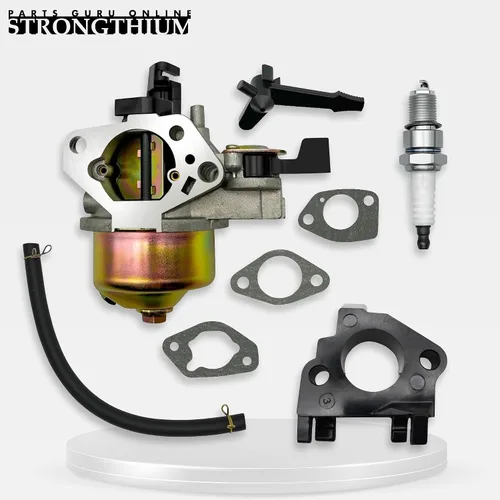 Vista 6 de Strongthium Kit de carburador GX390 GX340 para Honda GX 390 340 GX270 GX240 13HP 11HP 16100-ZE3-V01 301cc 338cc 339c 389cc Predator Duromax Ironton