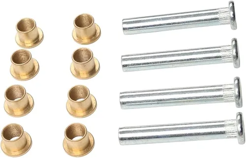 Vista 3 de Cnkaka036 Kit de reparación de bisagras de puerta de pasador y buje Hierro plateado y dorado para Nissan Navara D22 Frontier Pickup Truck 97-2005 4