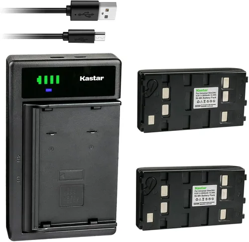 Vista 4 de Kastar Cargador de batería USB inteligente compatible con batería JVC BN-V11U BN-V12U BN-V14U BN-V15U BN-V18U BN-V20U BN-V22U BN-V24U BN-V25U