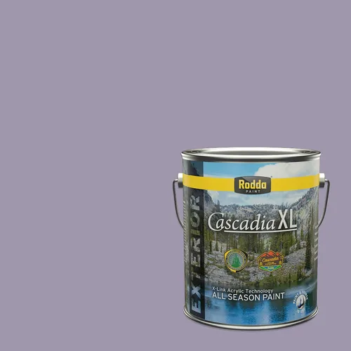 Vista 167 de Rodda Paint CASCADIA XL Pintura e imprimación satinada para exteriores en uno, cuarto de galón, azul playa norte