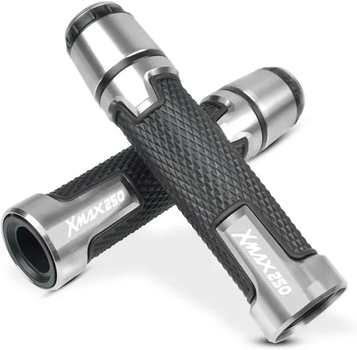 Vista 10 de Para Yamaha X-MAX 250 Xmax 300 Xmax 125 Xmax 250 2017-2019 motocicleta 7/8 "22MM manillar mano puños manillar extremos