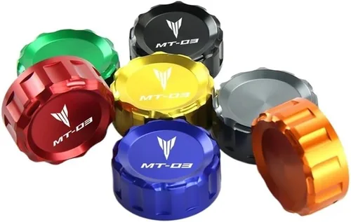 Vista 3 de Motocicletas Accesorios Trasero Líquido Líquido Cilindro Maestro Depósito Tapa Tapa Para Y&AMAHA MT10 MT 10 MT-10 MT03 MT-03 MT 03