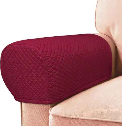 Vista 28 de Roytub Fundas para Brazos de Sofá, Funda Transpirable para Reposabrazos de Sofá, Sillón, Loveseat, Fundas para Brazos de Reclinable Resistentes a