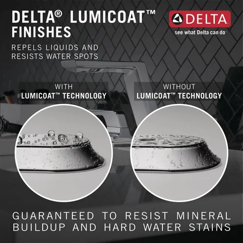 Vista 2 de Delta T50210-PR Molde de spray corporal pivotal, Lumicoat Chrome