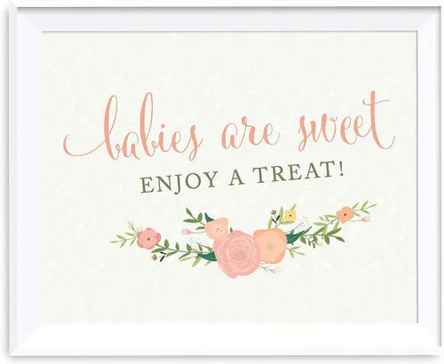Vista 27 de Andaz Press Colección de rosas florales para baby shower, juegos, actividades, decoraciones, tarjetas de consejos para mamá y papá, paquete de 20