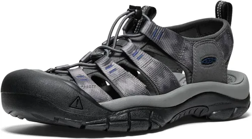 Vista 53 de KEEN Newport H2 Sandalias de punta cerrada para hombre Aleación/oro crema