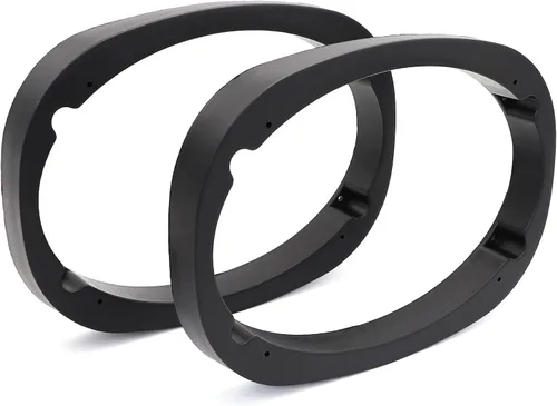 Vista 6 de Paquete de 2 anillos espaciadores de altavoz 6X9 Soporte de montaje