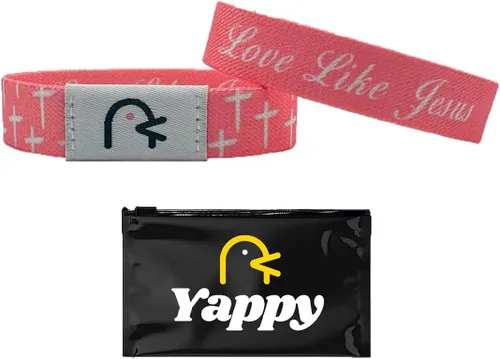 Vista 19 de Yappy Las Pulseras Originales de Versículos Bíblicos, Pulsera de Versículos Bíblicos Diarios para Inspiración Diaria Personalizada Toda la gloria a
