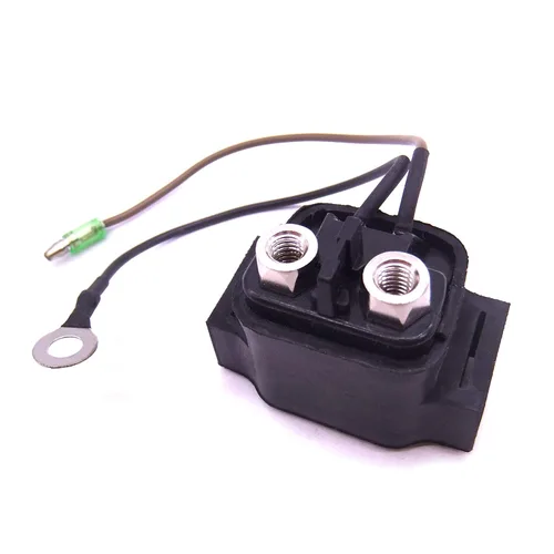 Vista 5 de Motor de barco 3H8-76040-0 3H8760400 3H8760400M Conjunto de solenoide/relé de arranque para Tohatsu y para motor fuera de borda Nissan 8HP 9.8HP
