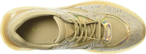 Vista 5 de GUESS Zapatos deportivos Circa para mujer Claro Natural 110