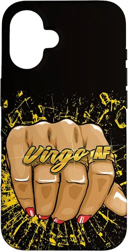 Vista 31 de iPhone 13 Pro Max Virgo AF - Anillo de astrología de cumpleaños para mujer, signo del zodiaco, funda Virgo