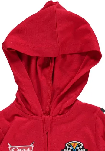 Vista 6 de Disney Pixar Cars Tow Mater Lightning McQueen - Overol para cosplay con cremallera, recién nacido a niño pequeño