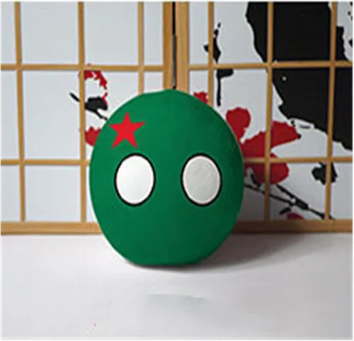 Vista 29 de Polandball Countryballs Muñeco de peluche Ucrania España Hungría Portugal Rumanía Grecia Austria México Polonia Ball (15,3.8 pulgadas)