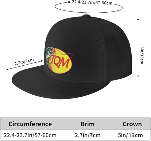Vista 7 de Ondian Sombrero Tqm, Regida Gorras Del Pescado Tqm, Fuerza, Gorra de pescado Tqm para hombres y mujeres